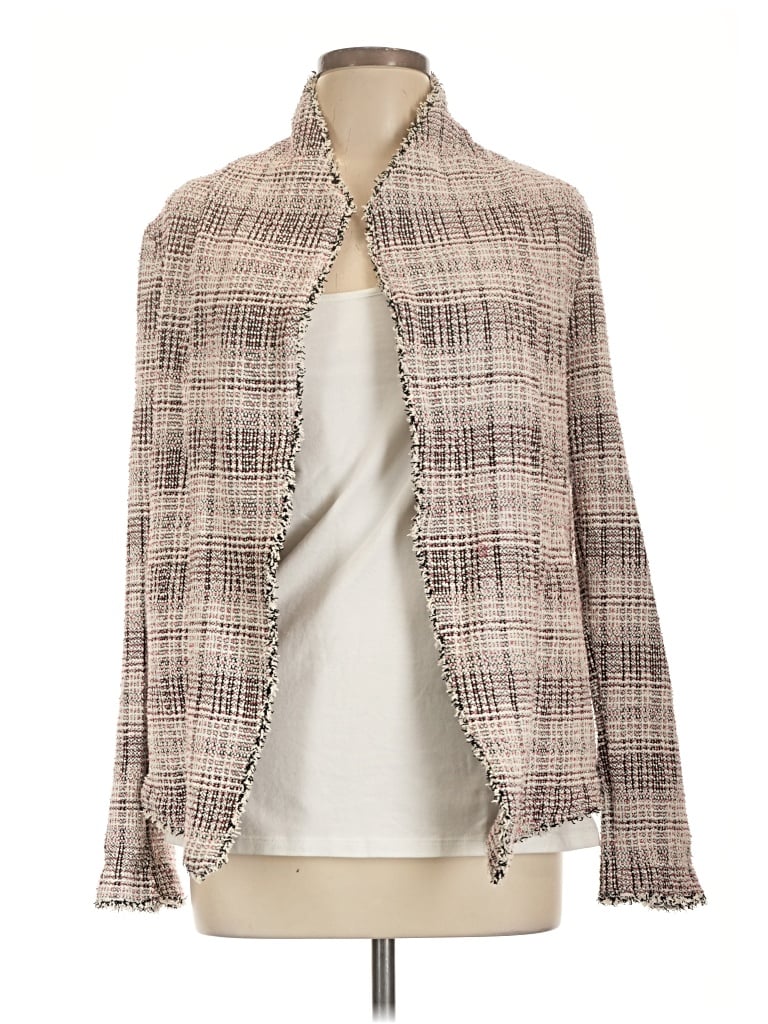 Pre-owned Max Studio Jacket In Ivory