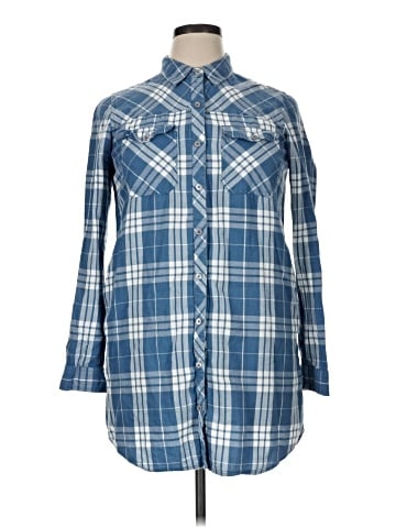 Krazy Kat Long Sleeve Button-Down Shirt (view 1)