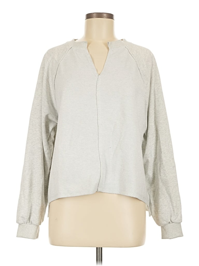 Pre-owned Blu Pepper Pullover Sweater In Gray