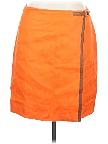 Lauren by Ralph Lauren Leather Skirt (view 1)