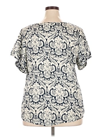 Solitaire Short Sleeve Blouse (view 2)
