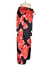 Natori 100% Polyester Floral Red Casual Pants Size L - photo 4