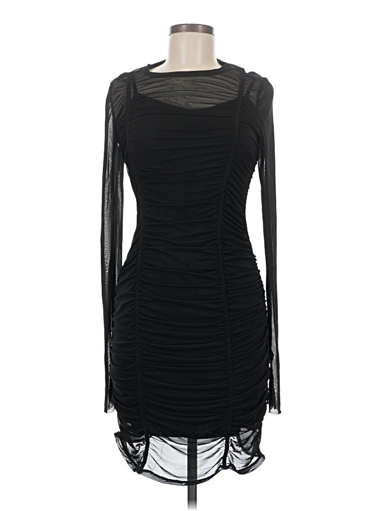 Pre-owned Afrm Cocktail Dress In Black