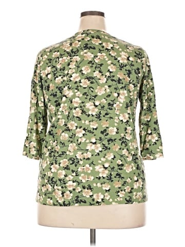 Woman Within 3/4 Sleeve T-Shirt (view 2)