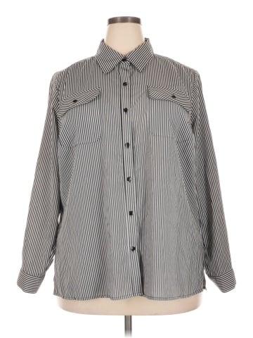 Notations Long Sleeve Blouse (view 1)