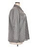 Notations Houndstooth Gray Long Sleeve Blouse Size 2X - photo 4