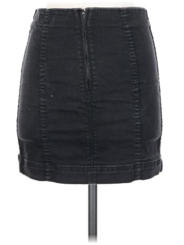 Jolt Denim Skirt (view 2)