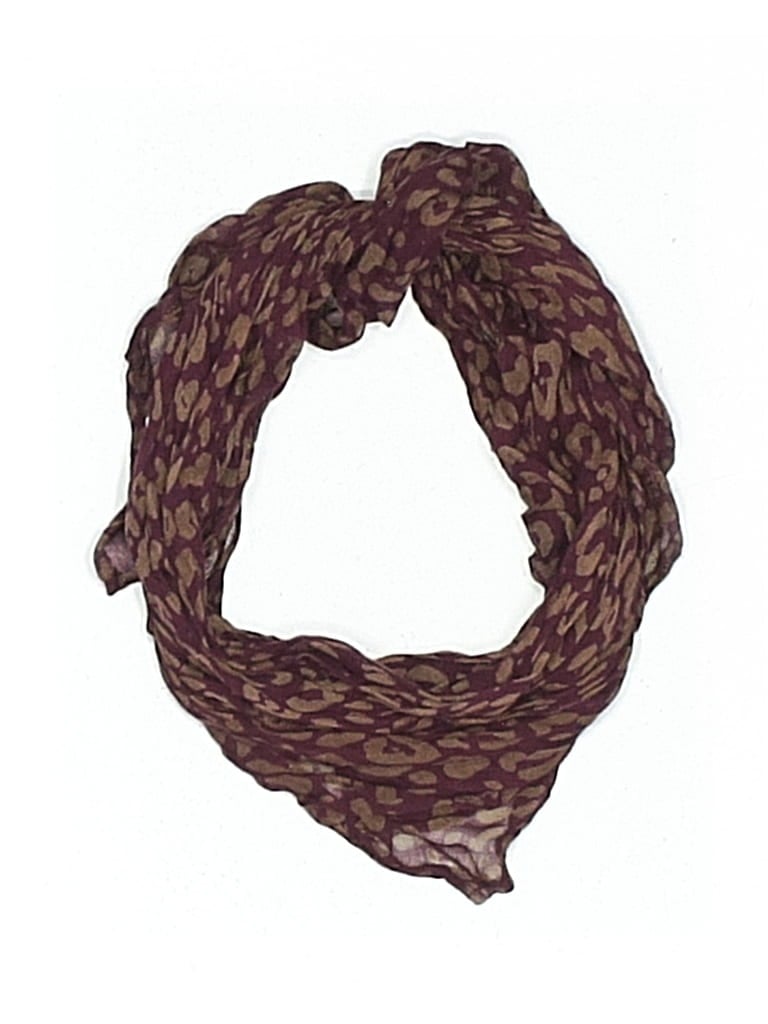Pre-owned Chan Luu Scarf In Burgundy