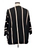 Vila Milano Stripes Black Pullover Sweater Size 1X - photo 2