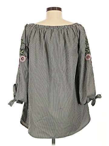 Avani 3/4 Sleeve Blouse (view 2)