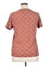 dip Stars Brown Short Sleeve Top Size XL - photo 2