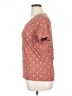 dip Stars Brown Short Sleeve Top Size XL - photo 5