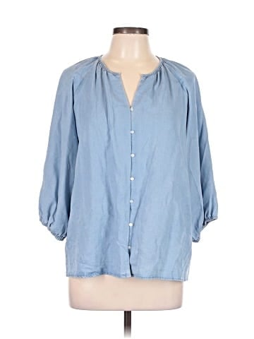 Sanctuary 3/4 Sleeve Button-Down Shirt (view 1)