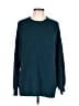 American Eagle Outfitters Solid Teal Pullover Sweater Size L - photo 1