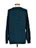 American Eagle Outfitters Solid Teal Pullover Sweater Size L - photo 2