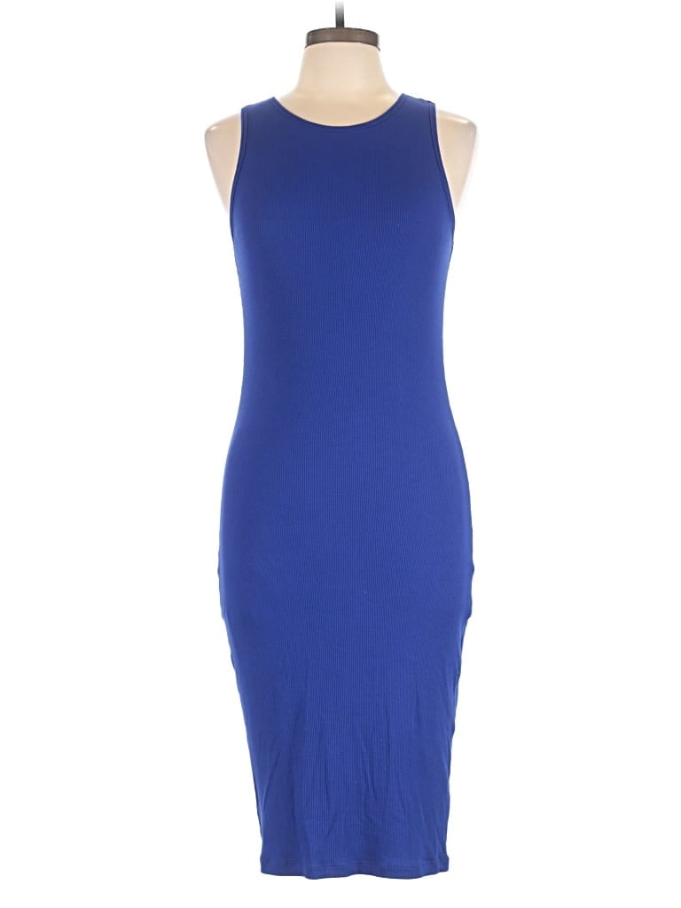 Pre-owned Popilush Cocktail Dress In Blue