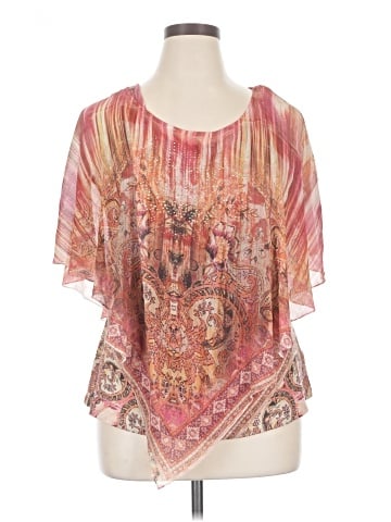 One World Short Sleeve Blouse (view 1)