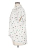 Signature Studio Polka Dots White Short Sleeve Blouse Size XL - photo 5