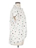 Signature Studio Polka Dots White Short Sleeve Blouse Size XL - photo 4