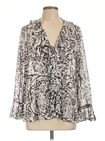 IMAN Long Sleeve Blouse (view 1)