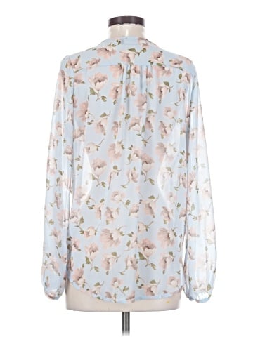 Akira Chicago Red Label Long Sleeve Blouse (view 2)
