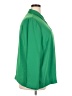 J.Jill Solid Green Long Sleeve Blouse Size 2X - photo 4