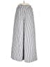 Unbranded 100% Polyester Stripes Silver Casual Pants Size L - photo 1