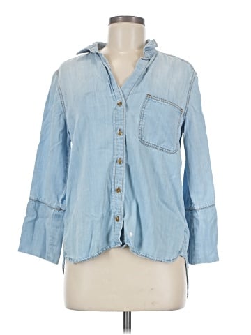 Cloth & Stone 3/4 Sleeve Button-Down Shirt (view 1)
