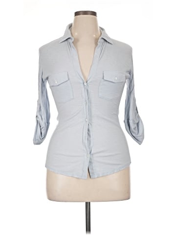 James Perse 3/4 Sleeve Button-Down Shirt (view 1)