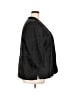 Coldwater Creek 100% Silk Gray Silk Blazer Size 2X - photo 4