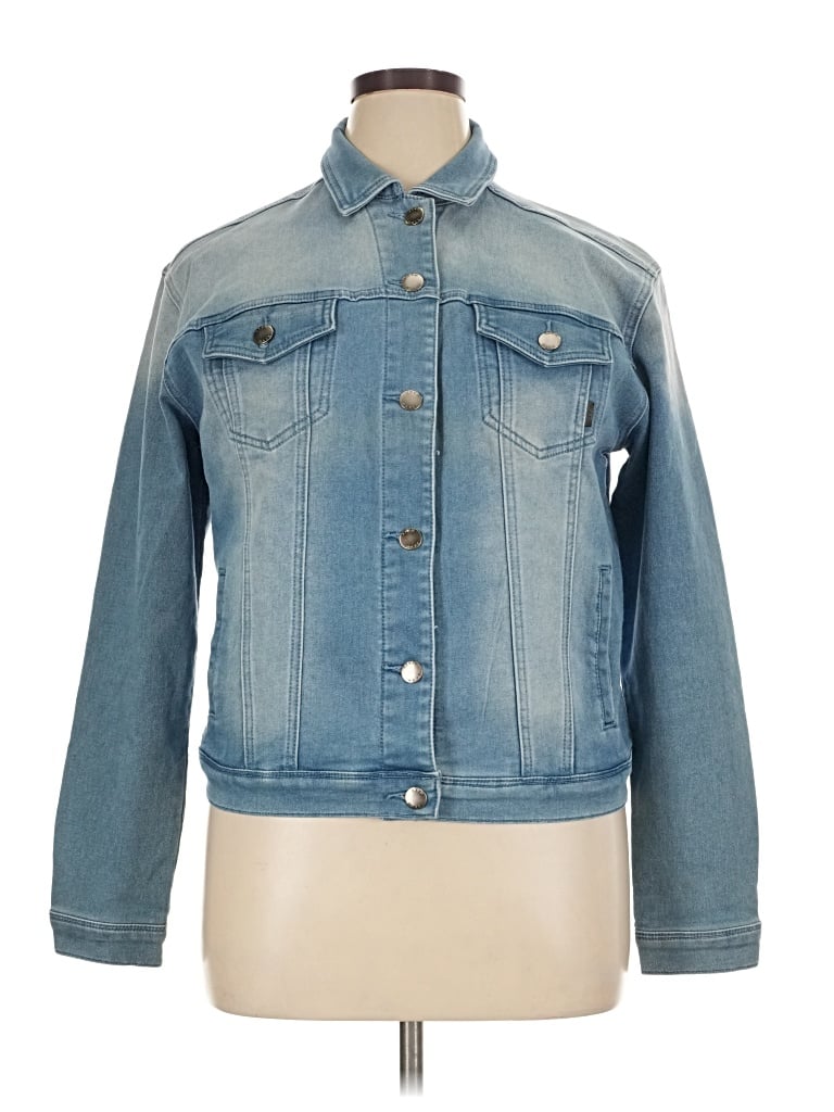 Pre-owned Assorted Brands Denim Jacket In Blue