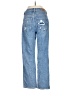 American Eagle Outfitters Graphic Blue Jeans Size 2 - photo 2