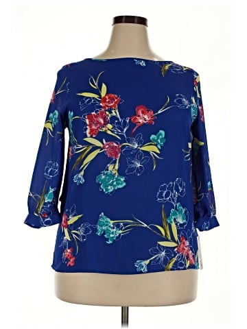 Apt. 9 3/4 Sleeve Blouse (view 1)