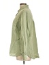Universal Thread 100% Cotton Houndstooth Green Long Sleeve Button-Down Shirt Size L - photo 5