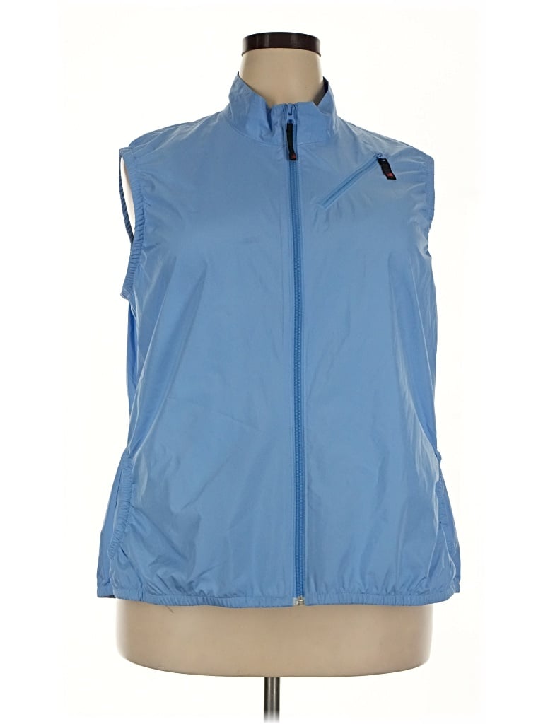 Pre-owned Woolrich Vest In Blue