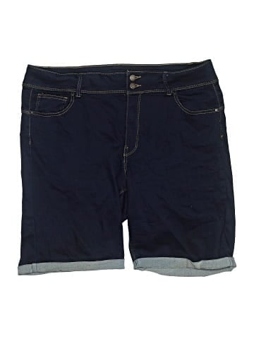 Wax Jean Denim Shorts (view 1)