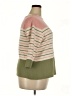 L.L.Bean 100% Cotton Stripes Pink Pullover Sweater Size 2X - photo 4