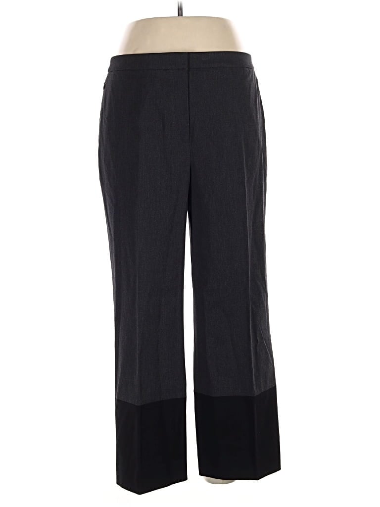Pre-owned Per Se By Carlisle Dress Pants In Black