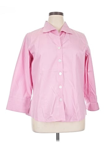 Coldwater Creek 3/4 Sleeve Button-Down Shirt (view 1)
