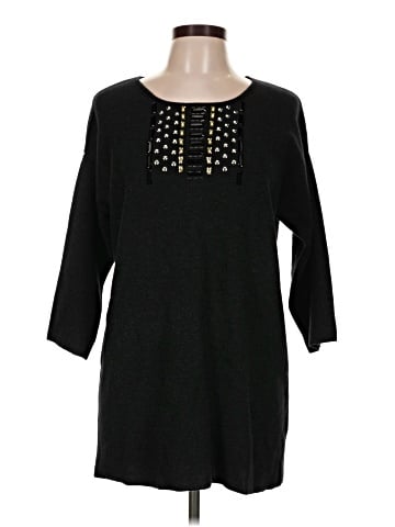 Adrienne Vittadini Wool Pullover Sweater (view 1)