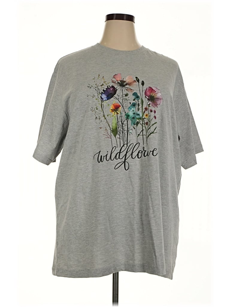 Pre-owned Lane Seven Short Sleeve T-shirt In Gray