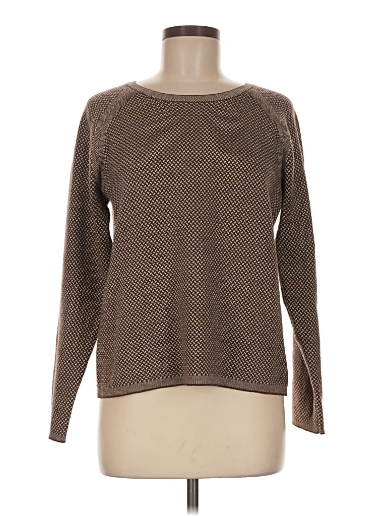 Pre-owned Appleseeds Pullover Sweater In Brown