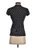 Grace Polka Dots Black Short Sleeve Top Size XS - photo 2