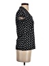 Grace Polka Dots Black Short Sleeve Top Size XS - photo 4