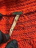 Free People Orange Pullover Sweater Size M - photo 7