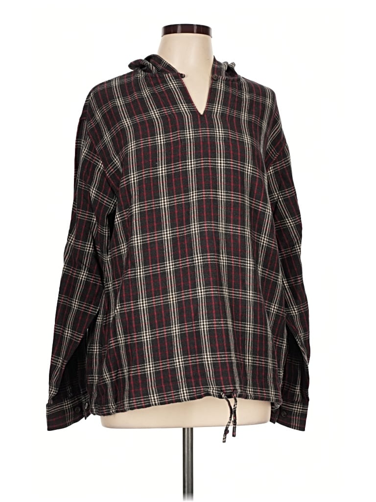 Pre-owned Eddie Bauer Poncho In Brown