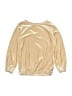 Splendid Metallic Gold Pullover Sweater Size 5 - 6 - photo 1