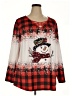 Unbranded 100% Polyester Red Long Sleeve T-Shirt Size 2X - photo 1