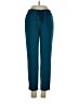 J.Crew 100% Polyester Color Block Teal Casual Pants Size 0 - photo 1