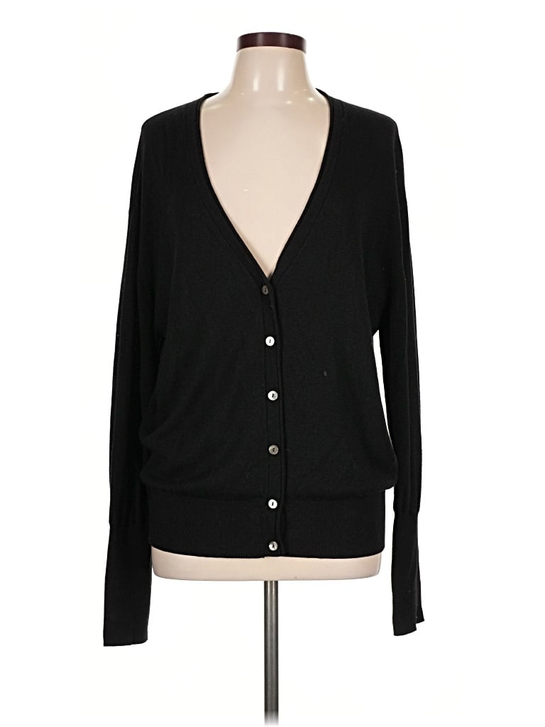 Pre-owned Ayr Cardigan Sweater In Black